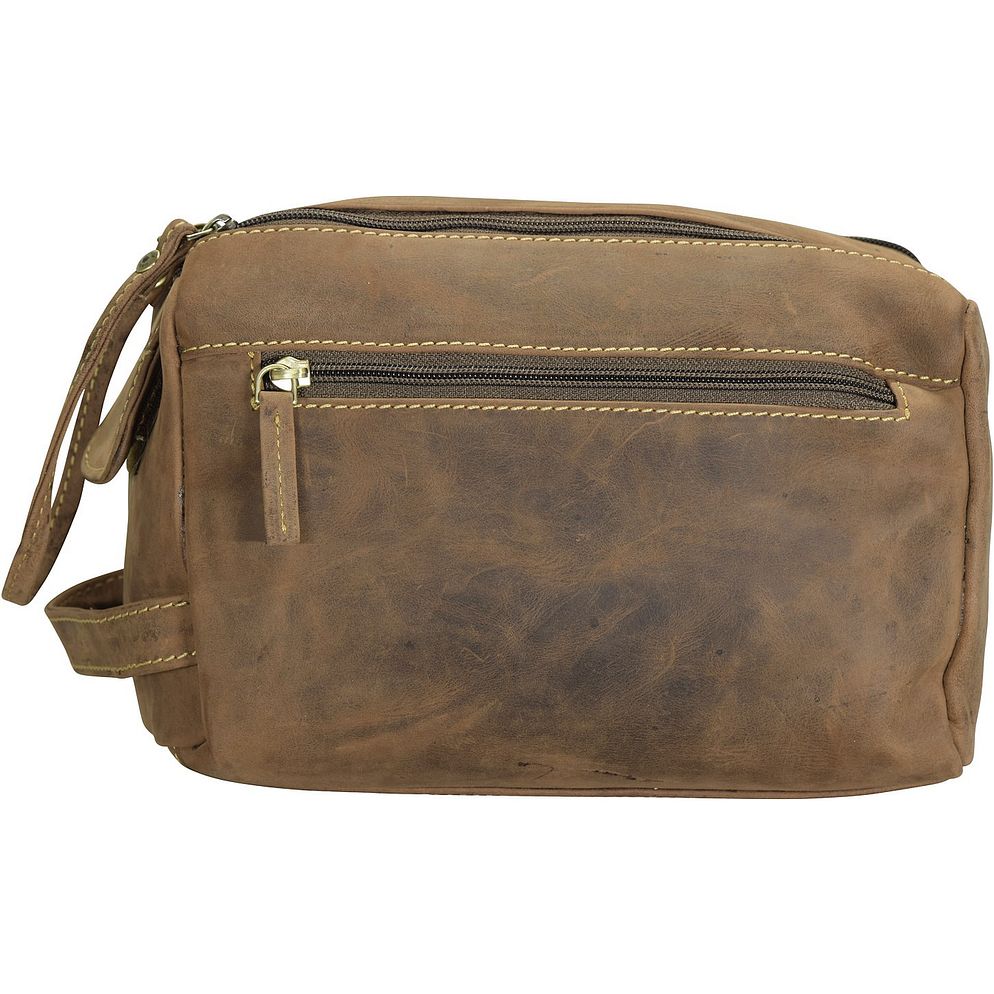 Greenburry Vintage Borsa da toilette Vera Pelle 23 cm Greenburry Vintage Borsa da toilette Vera Pelle 23 cm