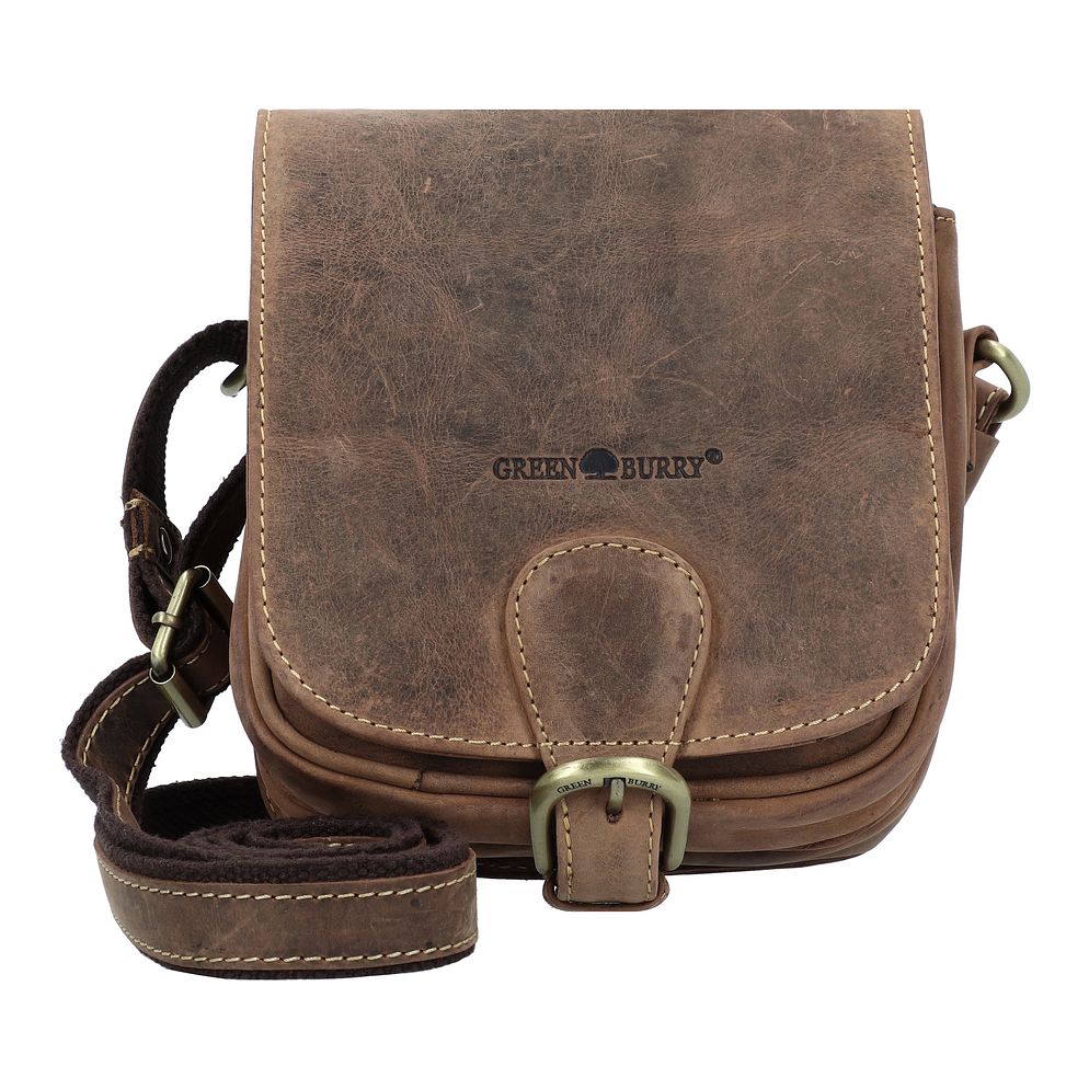 Greenburry Vintage Borsa a tracolla Vera Pelle 16 cm Greenburry Vintage Borsa a tracolla Vera Pelle 16 cm