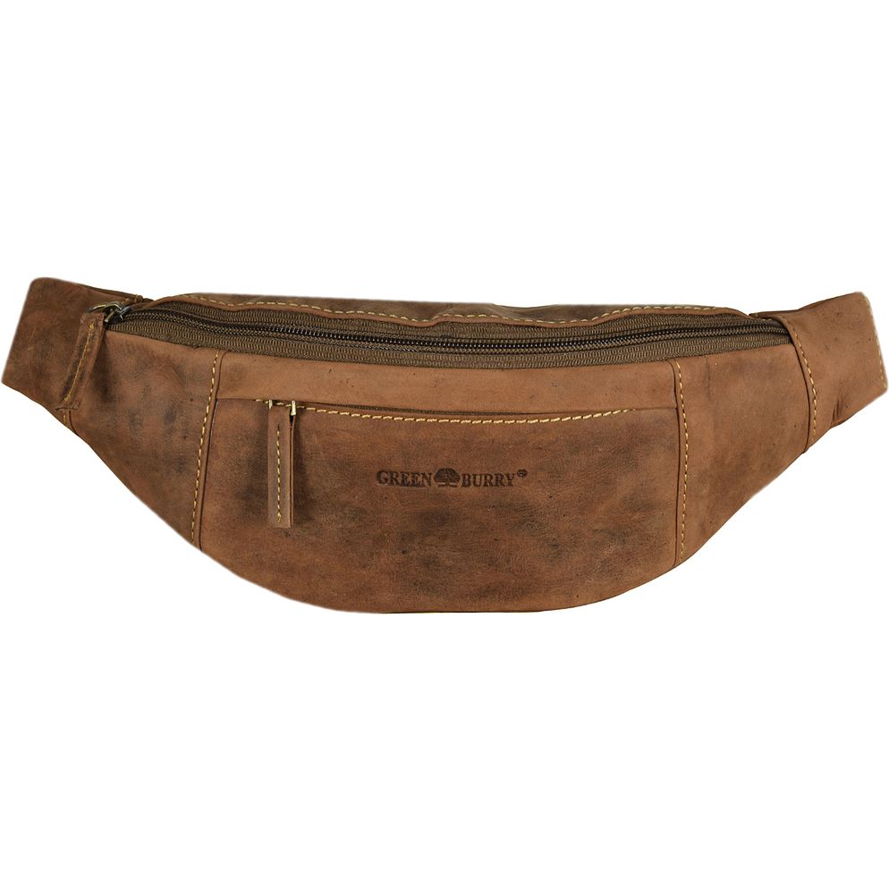 Greenburry Vintage Riñonera Piel natural 33 cm Greenburry Vintage Riñonera Piel natural 33 cm