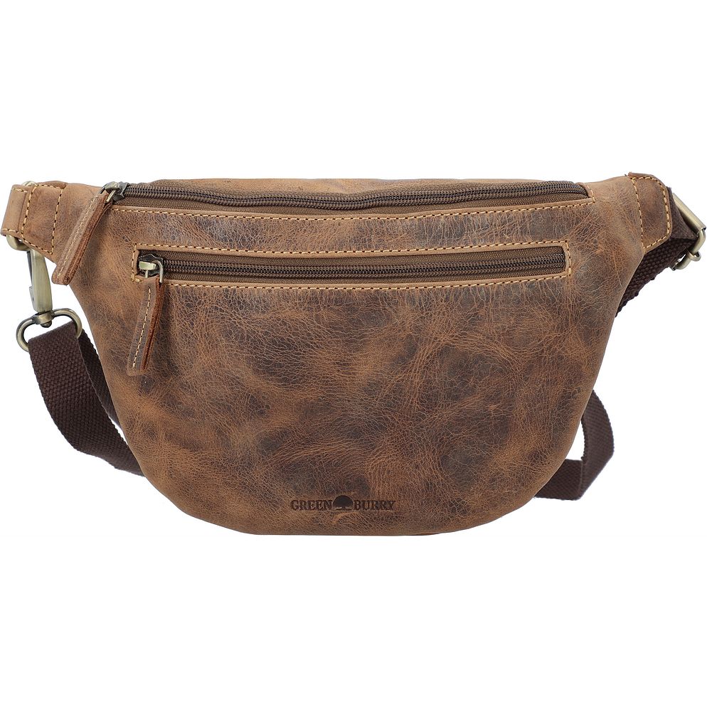 Greenburry Vintage Riñonera Piel natural 22 cm Greenburry Vintage Riñonera Piel natural 22 cm