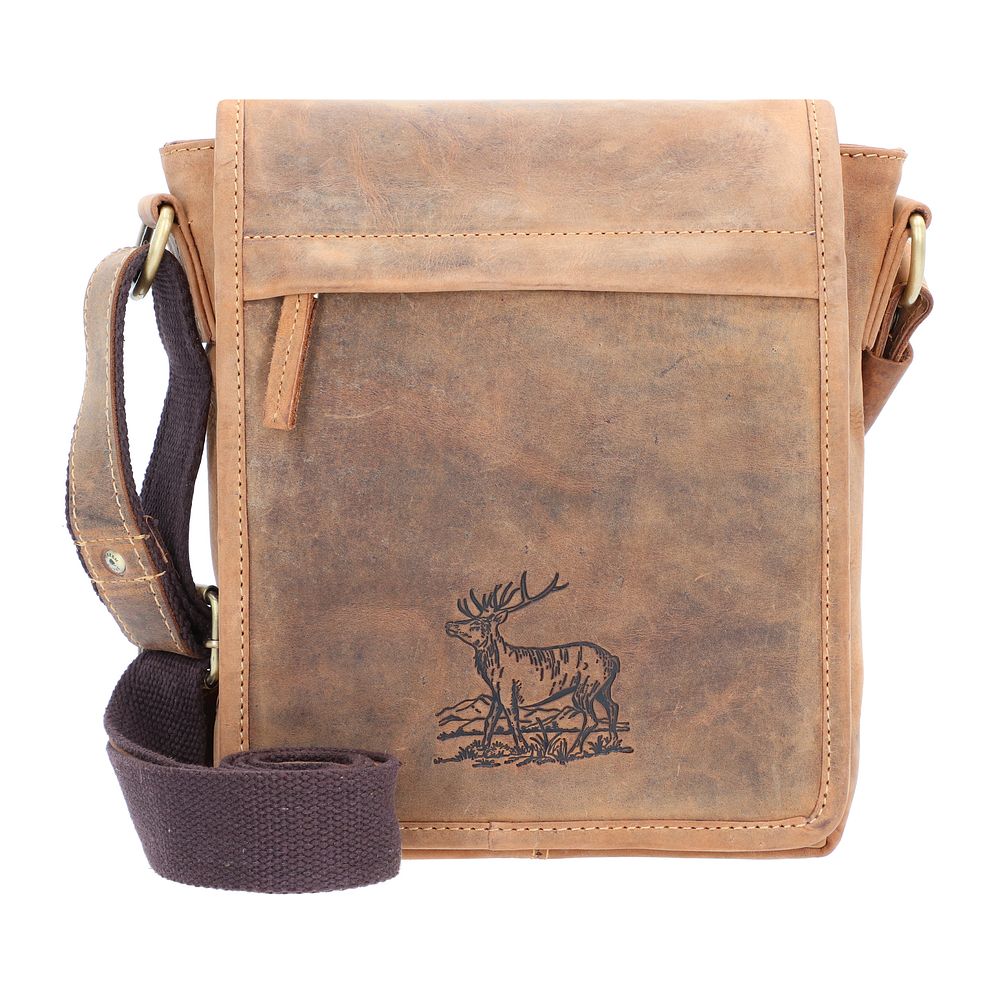 Greenburry Vintage Original Crossbody taske Læder 20 cm