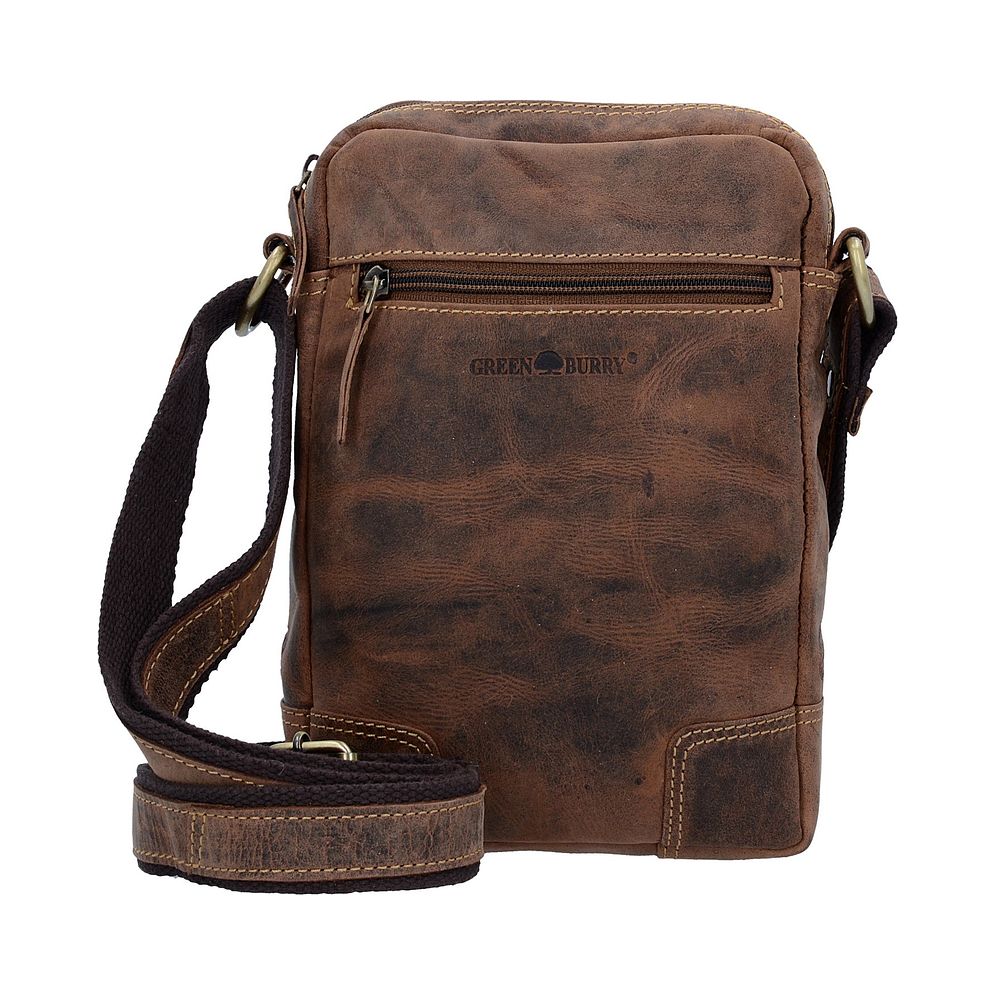 Greenburry Vintage Bolsa de hombro Piel natural 20 cm