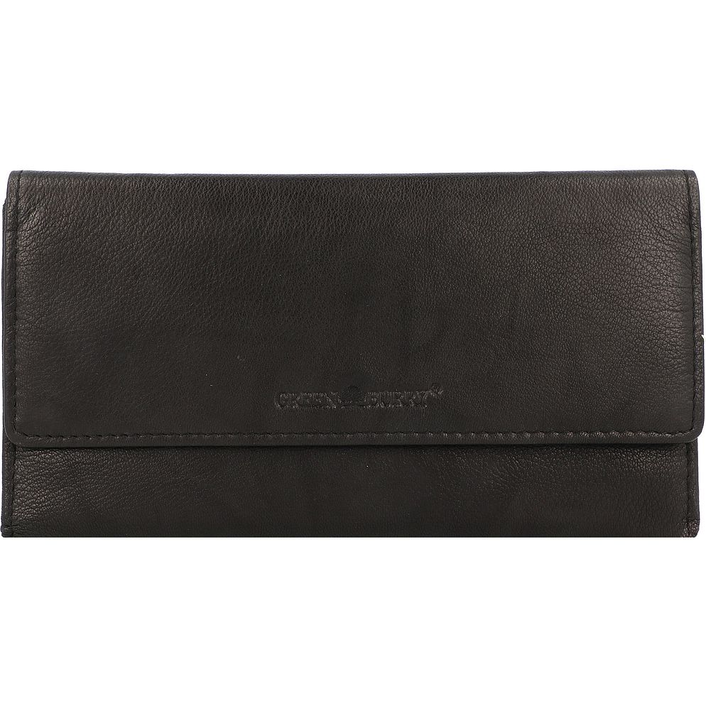 Greenburry Basic Portafoglio Protezione RFID Vera Pelle 19 cm Greenburry Basic Portafoglio Protezione RFID Vera Pelle 19 cm