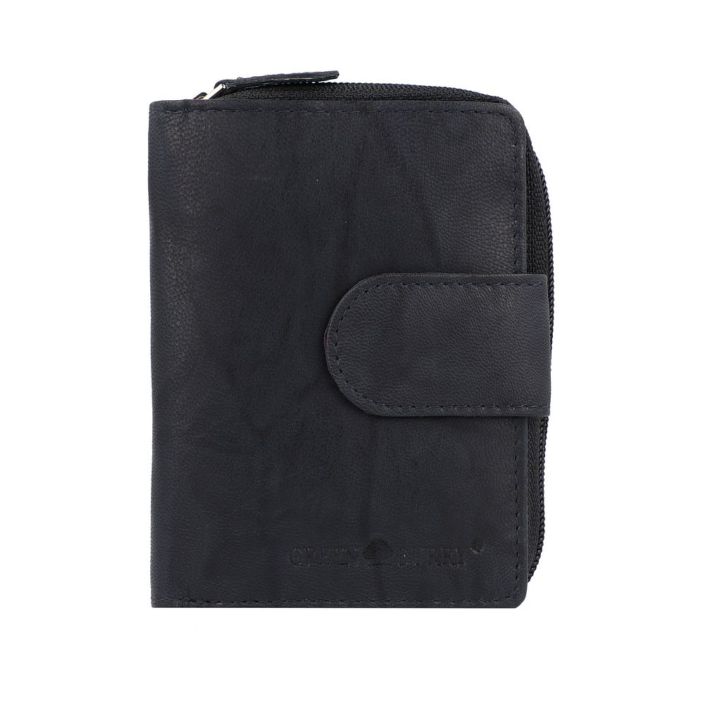 Greenburry Basic Portafoglio Protezione RFID Vera Pelle 2 cm