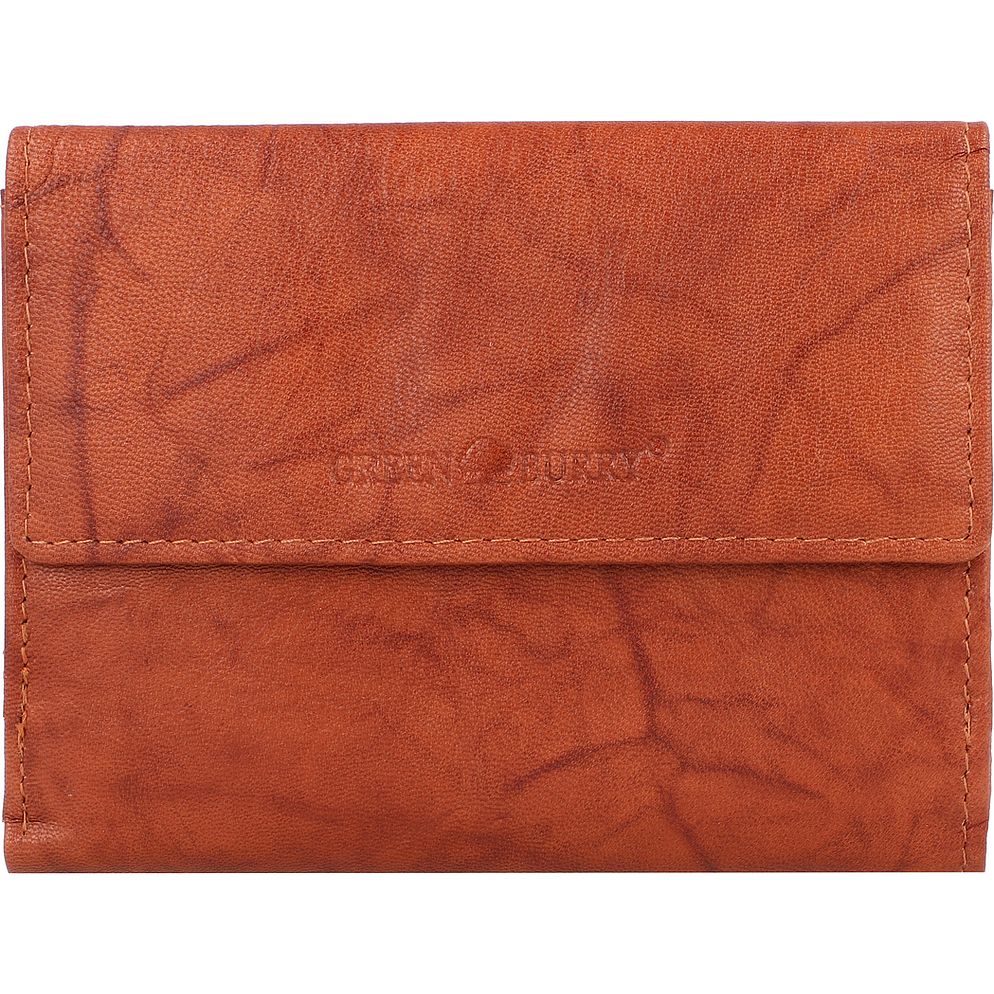 Greenburry Basic Portafoglio Protezione RFID Vera Pelle 13 cm Greenburry Basic Portafoglio Protezione RFID Vera Pelle 13 cm