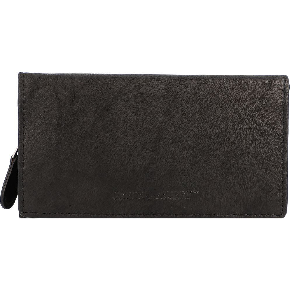 Greenburry Basic Portafoglio Protezione RFID Vera Pelle 14 cm Greenburry Basic Portafoglio Protezione RFID Vera Pelle 14 cm