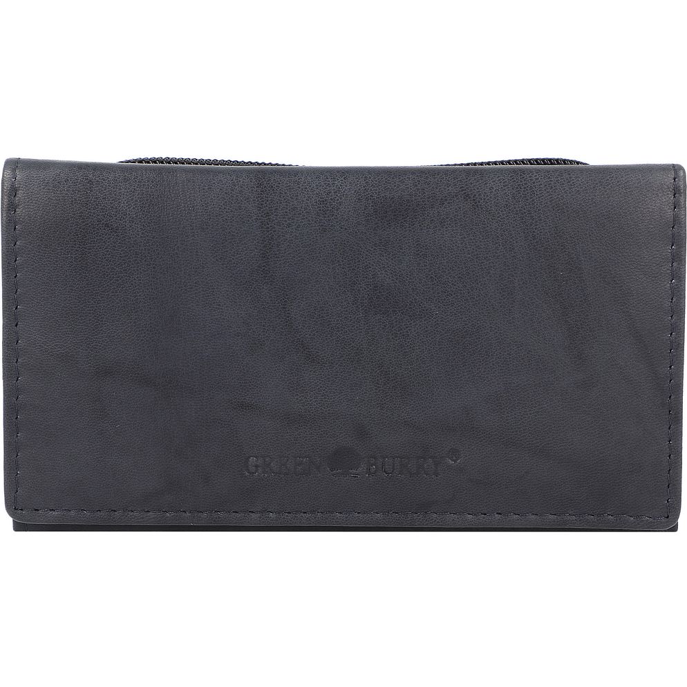 Greenburry Basic Portafoglio Protezione RFID Vera Pelle 14 cm Greenburry Basic Portafoglio Protezione RFID Vera Pelle 14 cm