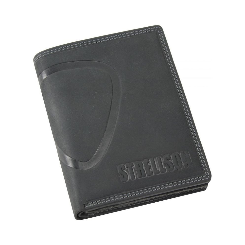 Strellson Baker Street Knox Portafoglio Vera Pelle 13 cm