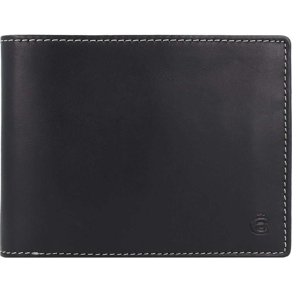 Esquire Dallas Portafoglio Protezione RFID Vera Pelle 13.5 cm