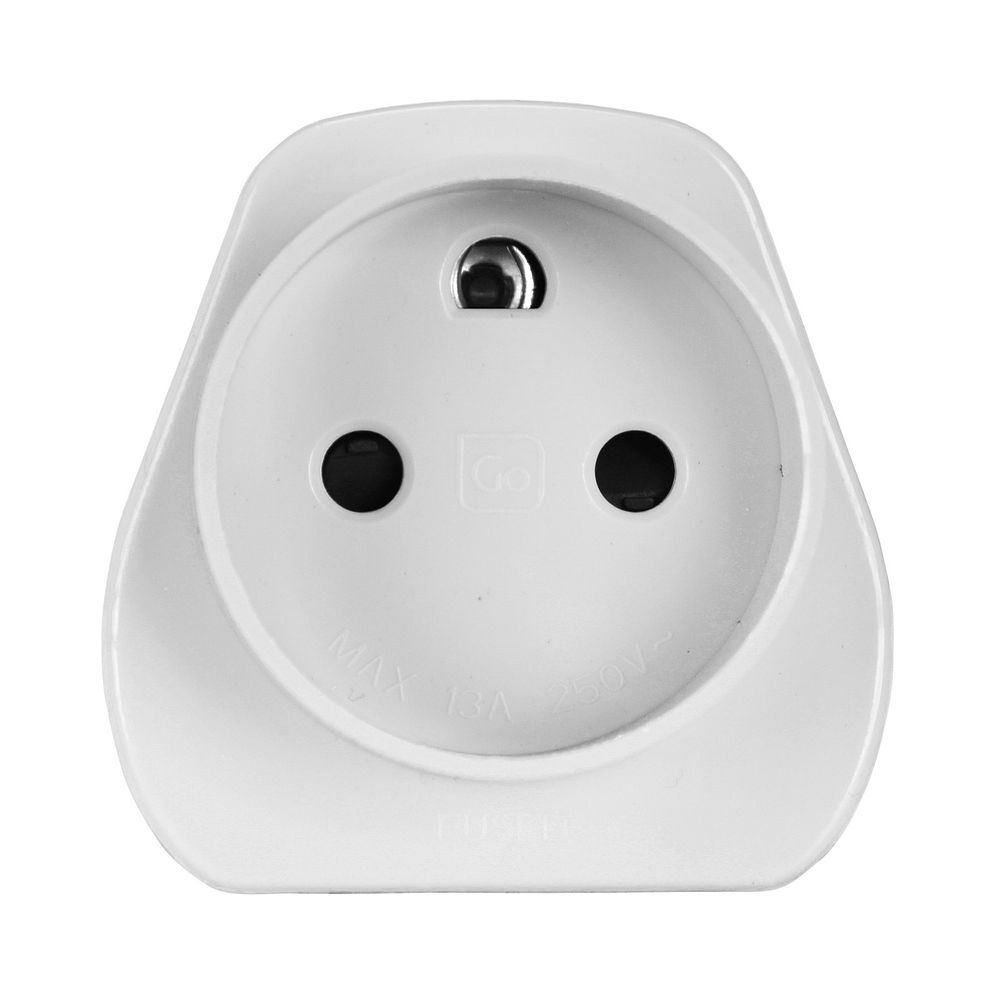 Go Travel Rejseadapter Danmark-England Go Travel Rejseadapter Danmark-England