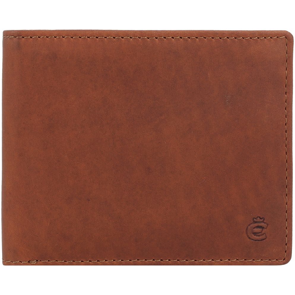 Esquire Dallas Portafoglio Protezione RFID Vera Pelle 12 cm