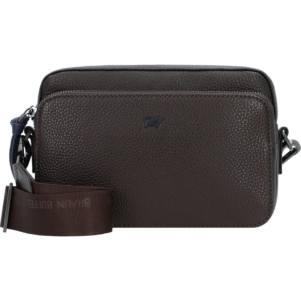Braun Büffel Novara Borsa a tracolla Vera Pelle 22 cm Braun Büffel Novara Borsa a tracolla Vera Pelle 22 cm