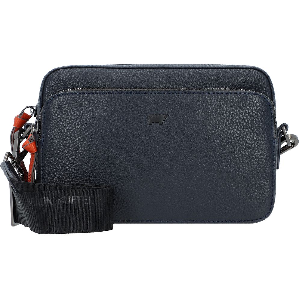 Braun Büffel Novara Borsa a tracolla Vera Pelle 22 cm Braun Büffel Novara Borsa a tracolla Vera Pelle 22 cm