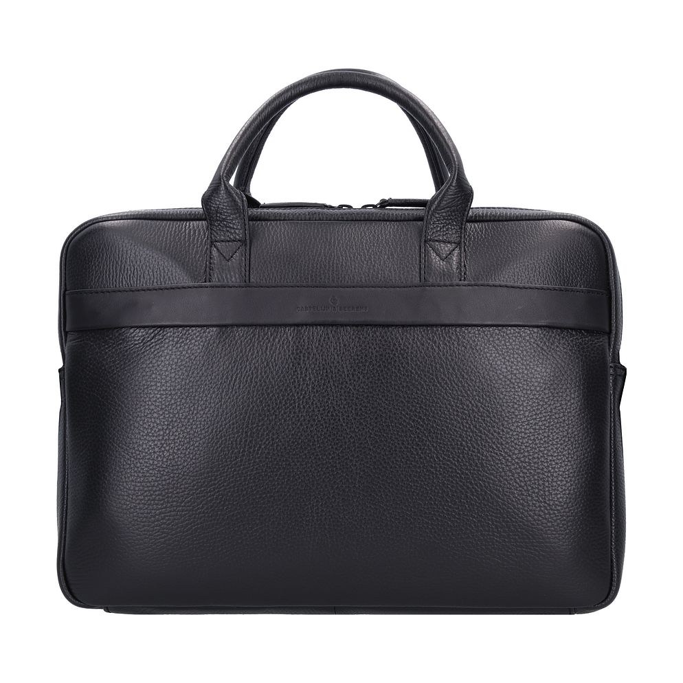 Castelijn & Beerens Alpha Valigetta Protezione RFID Vera Pelle 41 cm Vano porta PC