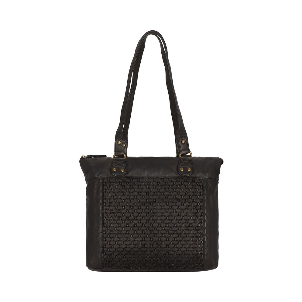 Greenland Nature Femi & Nine Borsa a spalla Vera Pelle 35 cm Greenland Nature Femi & Nine Borsa a spalla Vera Pelle 35 cm