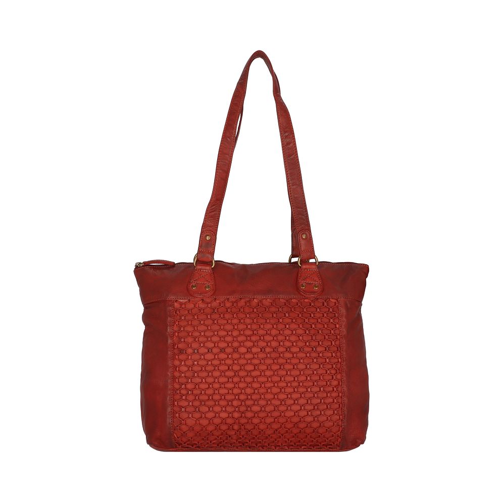 Greenland Nature Femi & Nine Borsa a spalla Vera Pelle 35 cm Greenland Nature Femi & Nine Borsa a spalla Vera Pelle 35 cm