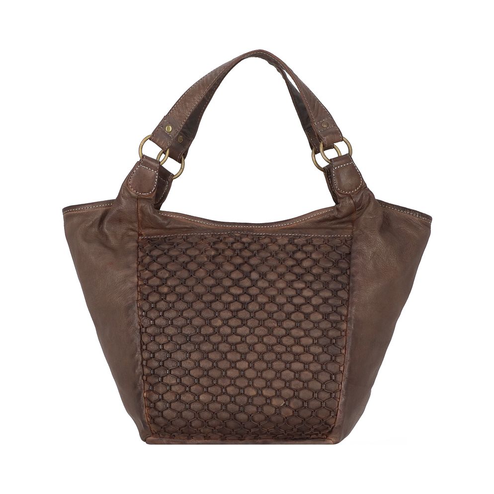 Greenland Nature Femi & Nine Borsa a spalla Vera Pelle 38 cm Greenland Nature Femi & Nine Borsa a spalla Vera Pelle 38 cm