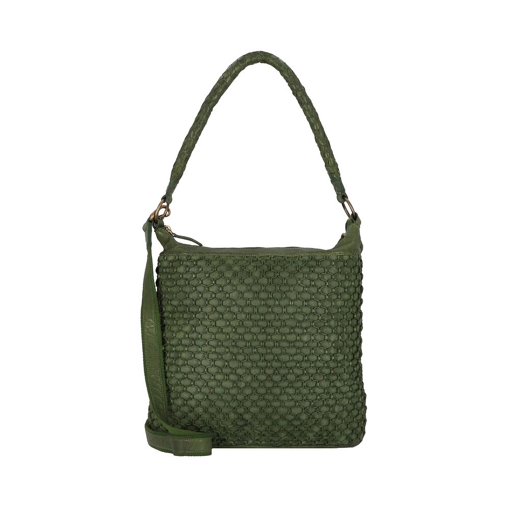 Greenland Nature Femi & Nine Borsa a spalla Vera Pelle 39 cm Greenland Nature Femi & Nine Borsa a spalla Vera Pelle 39 cm