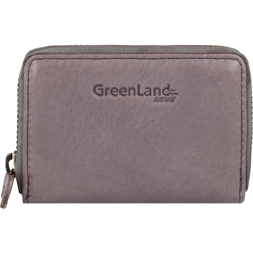 Greenland Nature Custodia per carta di credito Protezione RFID Vera Pelle 10.5 cm