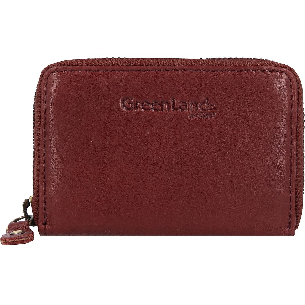 Greenland Nature Custodia per carta di credito Protezione RFID Vera Pelle 10.5 cm