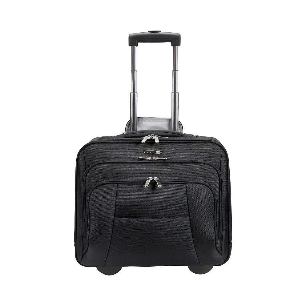 d & n Business & Travel 2-hjulig Businessväska 37 cm Laptopfack