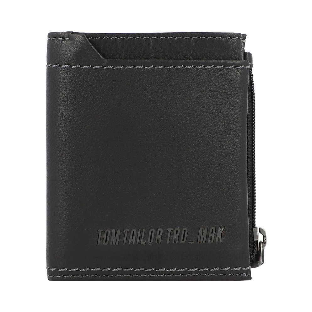 Tom Tailor Custodia per carta di credito Protezione RFID Vera Pelle 8 cm Tom Tailor Custodia per carta di credito Protezione RFID Vera Pelle 8 cm