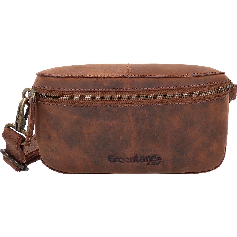 Greenland Nature Montenegro Marsupio Vera Pelle 20 cm