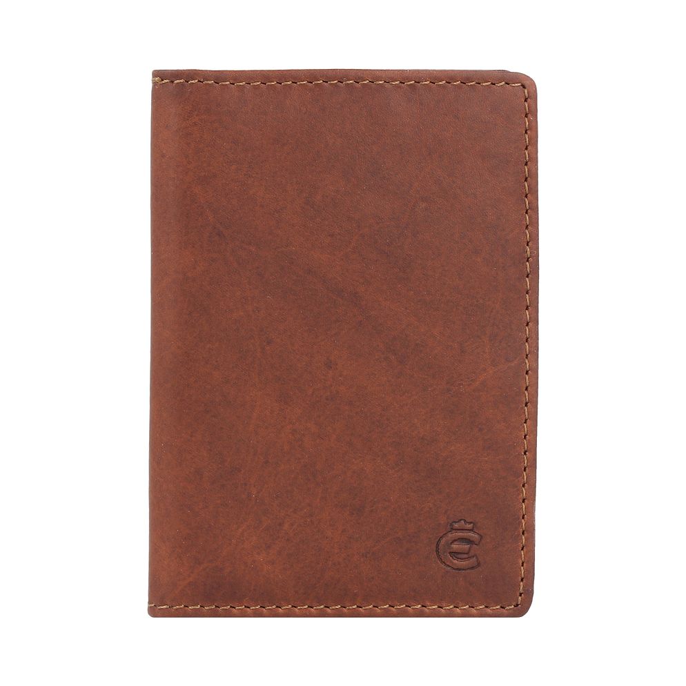 Esquire Dallas Custodia per carta di credito Protezione RFID Vera Pelle 7.5 cm