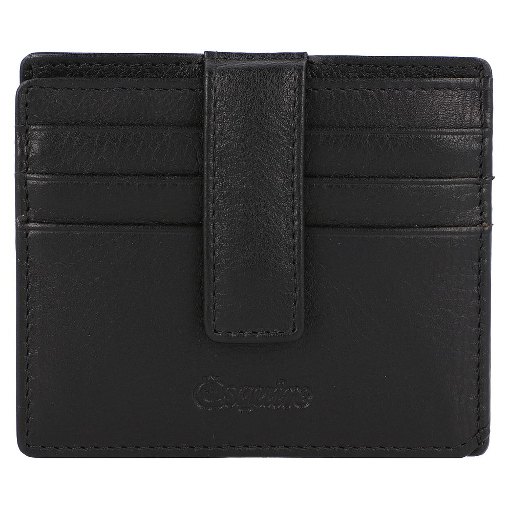 Esquire Oslo Custodia per carta di credito Protezione RFID Vera Pelle 9.5 cm