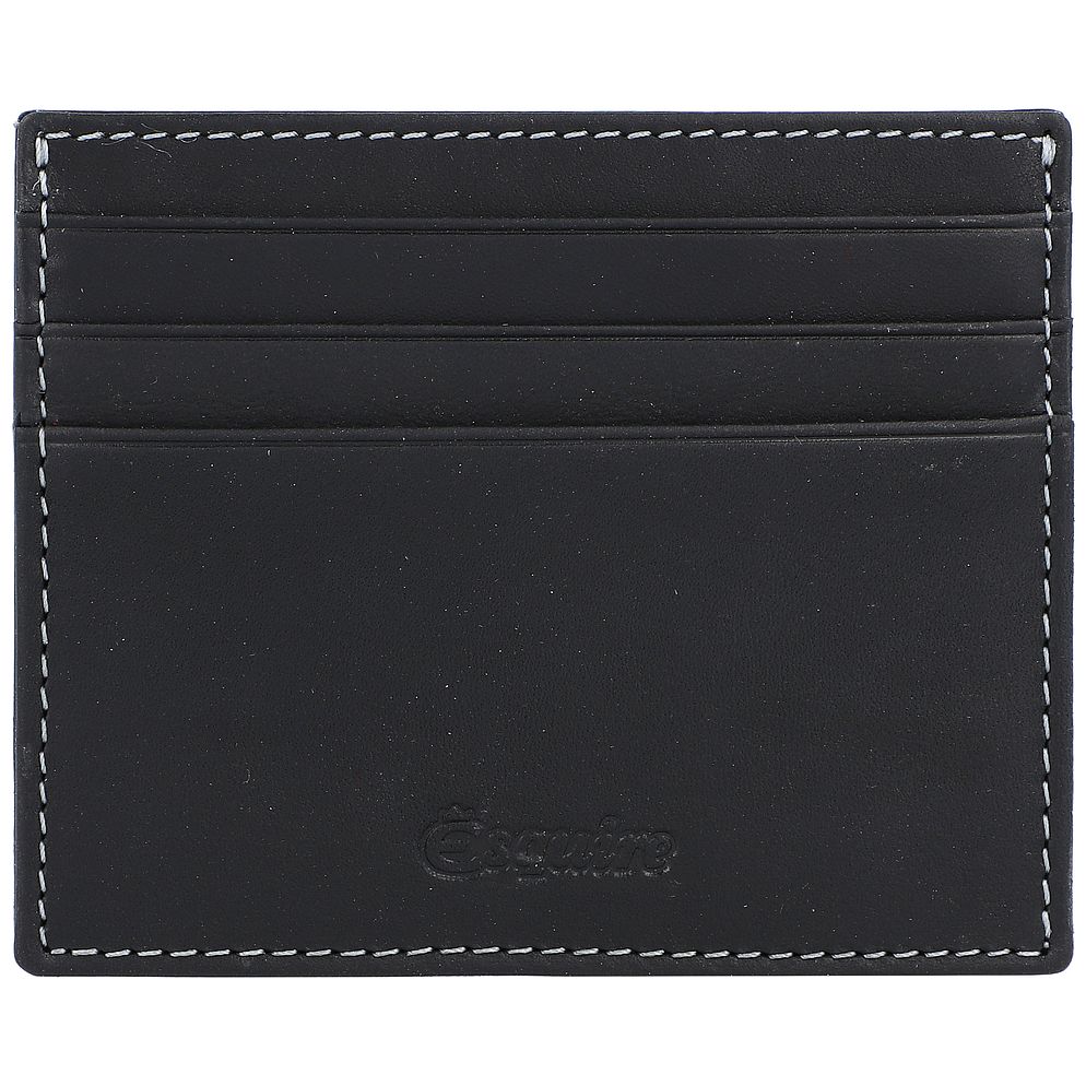 Esquire Oslo Custodia per carta di credito Protezione RFID Vera Pelle 10 cm