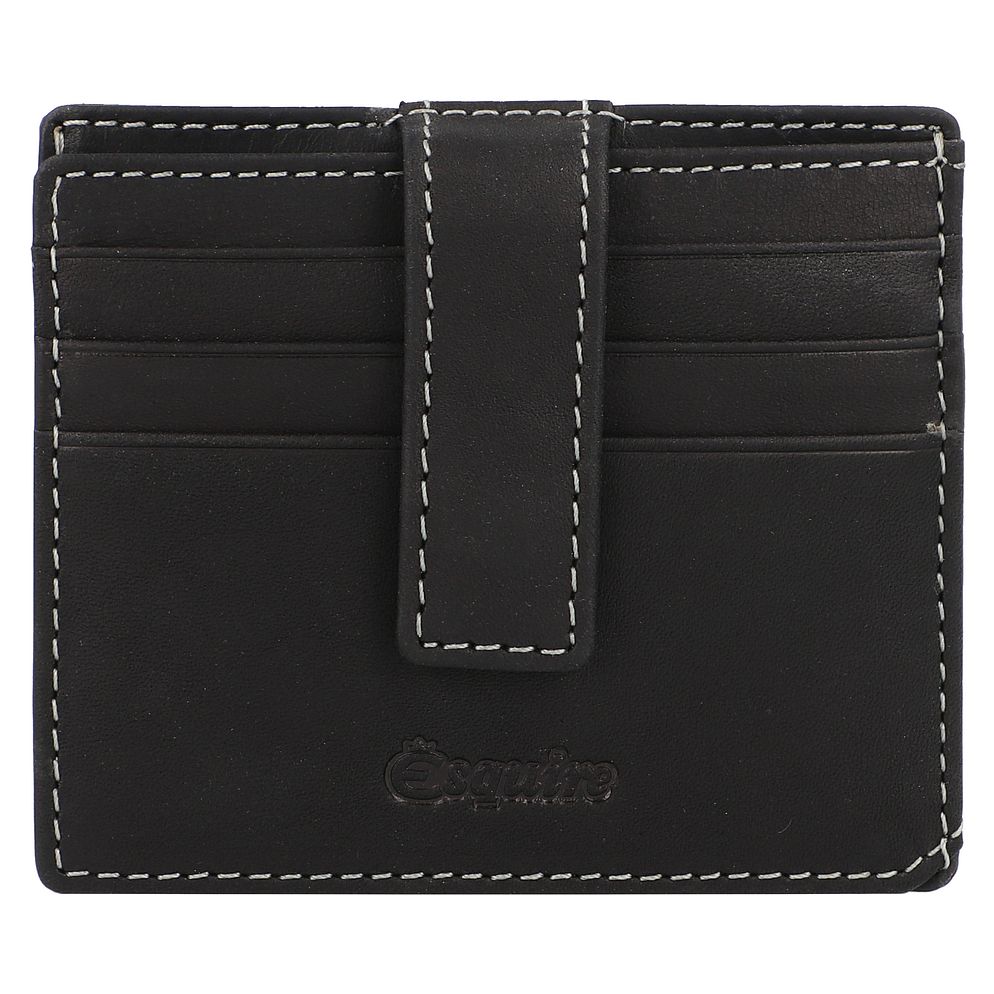 Esquire Oslo Custodia per carta di credito Protezione RFID Vera Pelle 9.5 cm