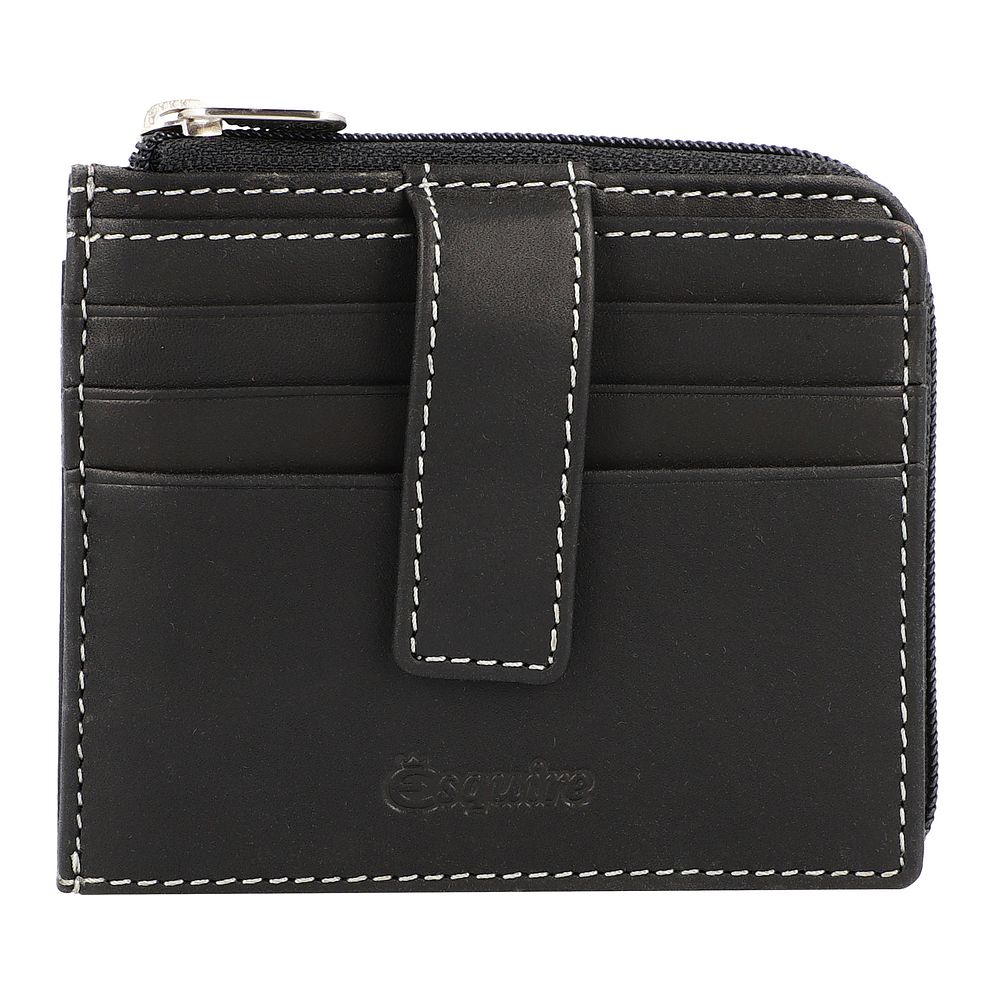 Esquire Oslo Custodia per carta di credito Protezione RFID Vera Pelle 10.5 cm