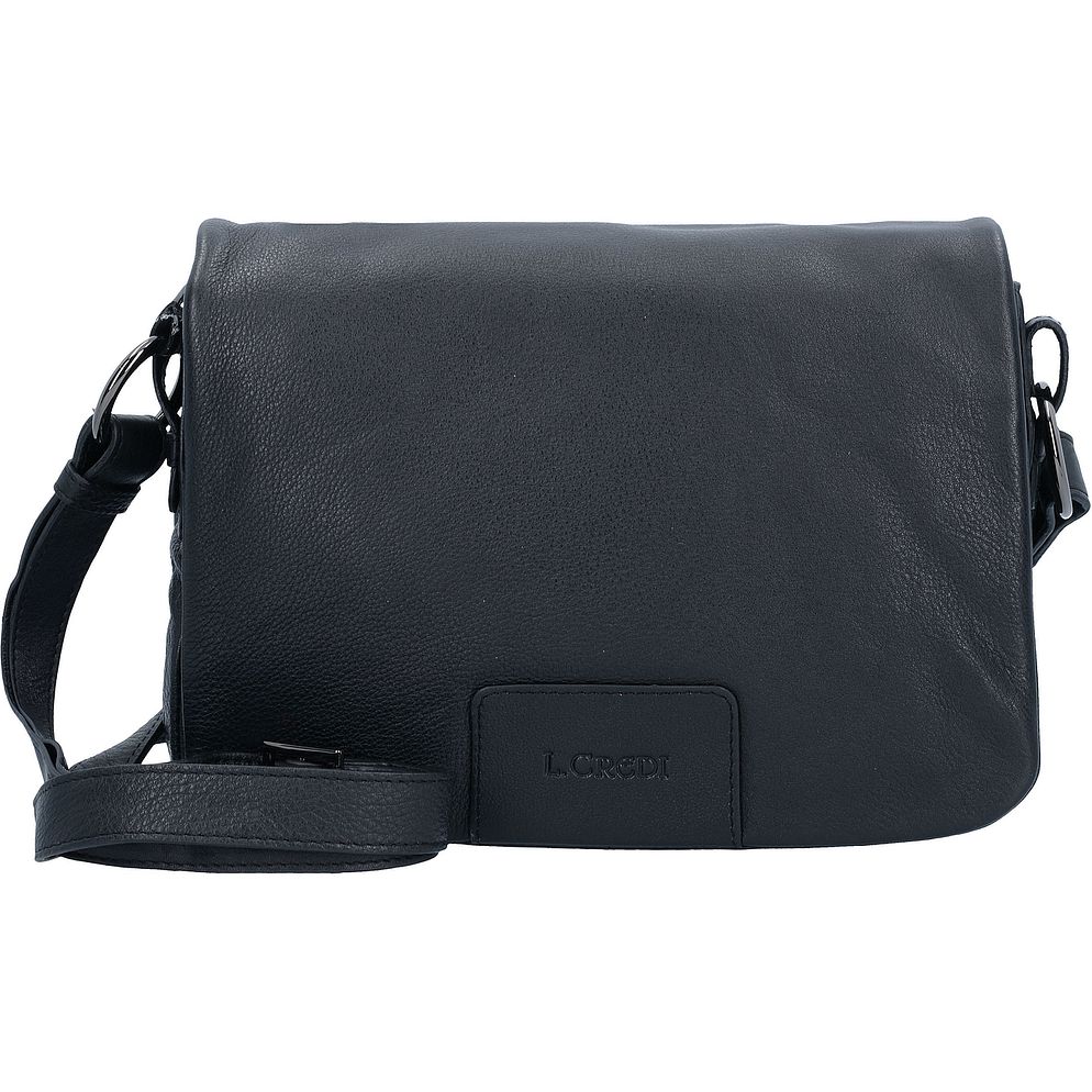 L.CREDI Borsa a tracolla Vera Pelle 25 cm L.CREDI Borsa a tracolla Vera Pelle 25 cm