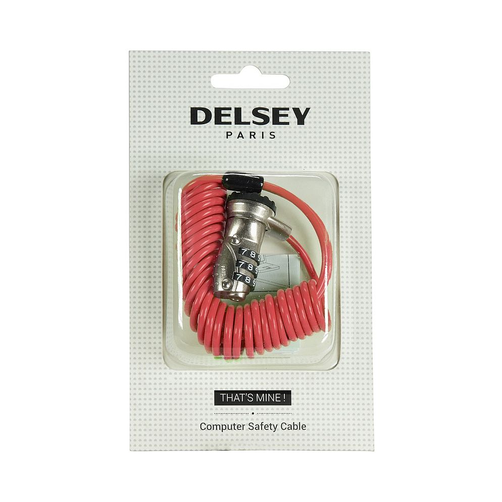 Delsey Paris Tillbehör Säkerhetskabel Delsey Paris Tillbehör Säkerhetskabel