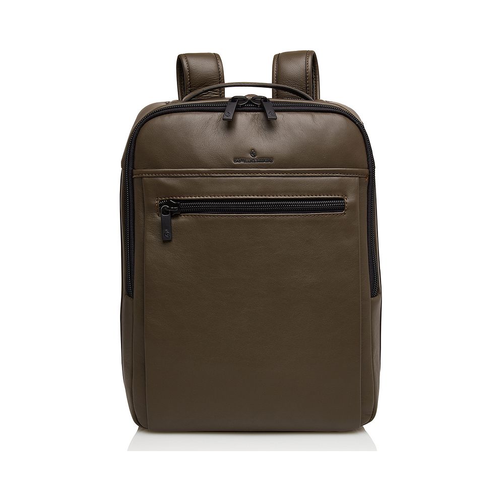 Castelijn & Beerens Nappa X Zaino da lavoro Protezione RFID Vera Pelle 42 cm Vano porta PC Castelijn & Beerens Nappa X Zaino da lavoro Protezione RFID Vera Pelle 42 cm Vano porta PC