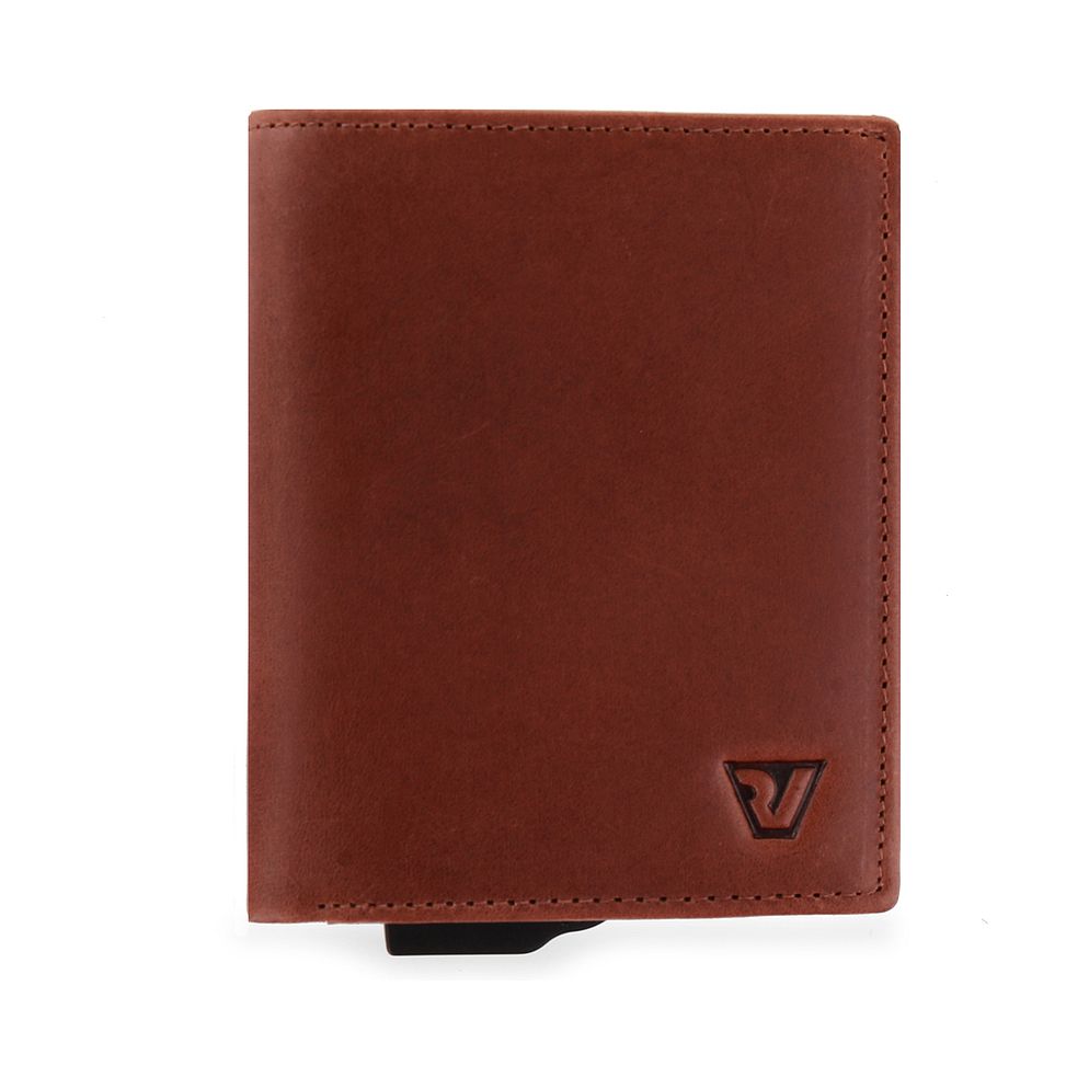 Roncato Iron Custodia per carta di credito Protezione RFID Vera Pelle 8 cm Roncato Iron Custodia per carta di credito Protezione RFID Vera Pelle 8 cm