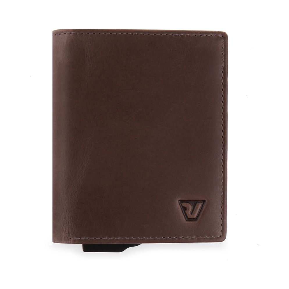 Roncato Iron Custodia per carta di credito Protezione RFID Vera Pelle 8 cm Roncato Iron Custodia per carta di credito Protezione RFID Vera Pelle 8 cm