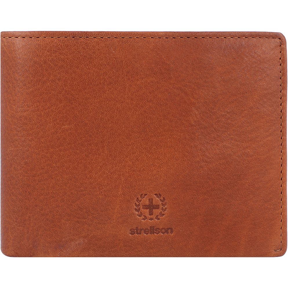 Strellson Blackwall Corbin Portafoglio Protezione RFID Vera Pelle 12 cm Strellson Blackwall Corbin Portafoglio Protezione RFID Vera Pelle 12 cm