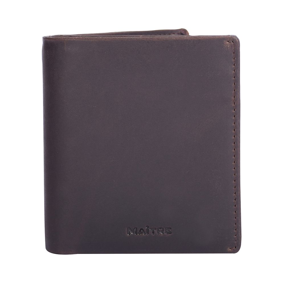 Maître Birkheim Habert Portafoglio Protezione RFID Vera Pelle 10 cm