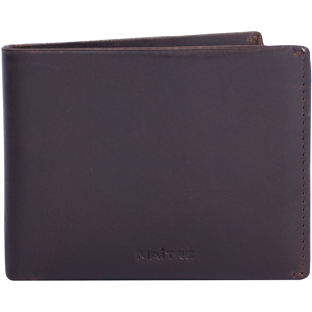 Maître Birkheim Dietwald Portafoglio Protezione RFID Vera Pelle 11 cm