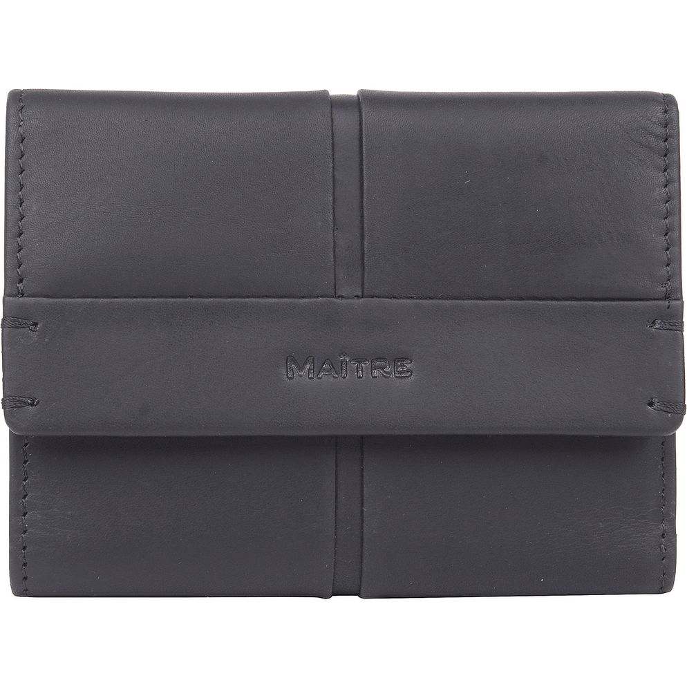 Maître Birkenfeld Ilsebill Portafoglio Protezione RFID Vera Pelle 8.5 cm