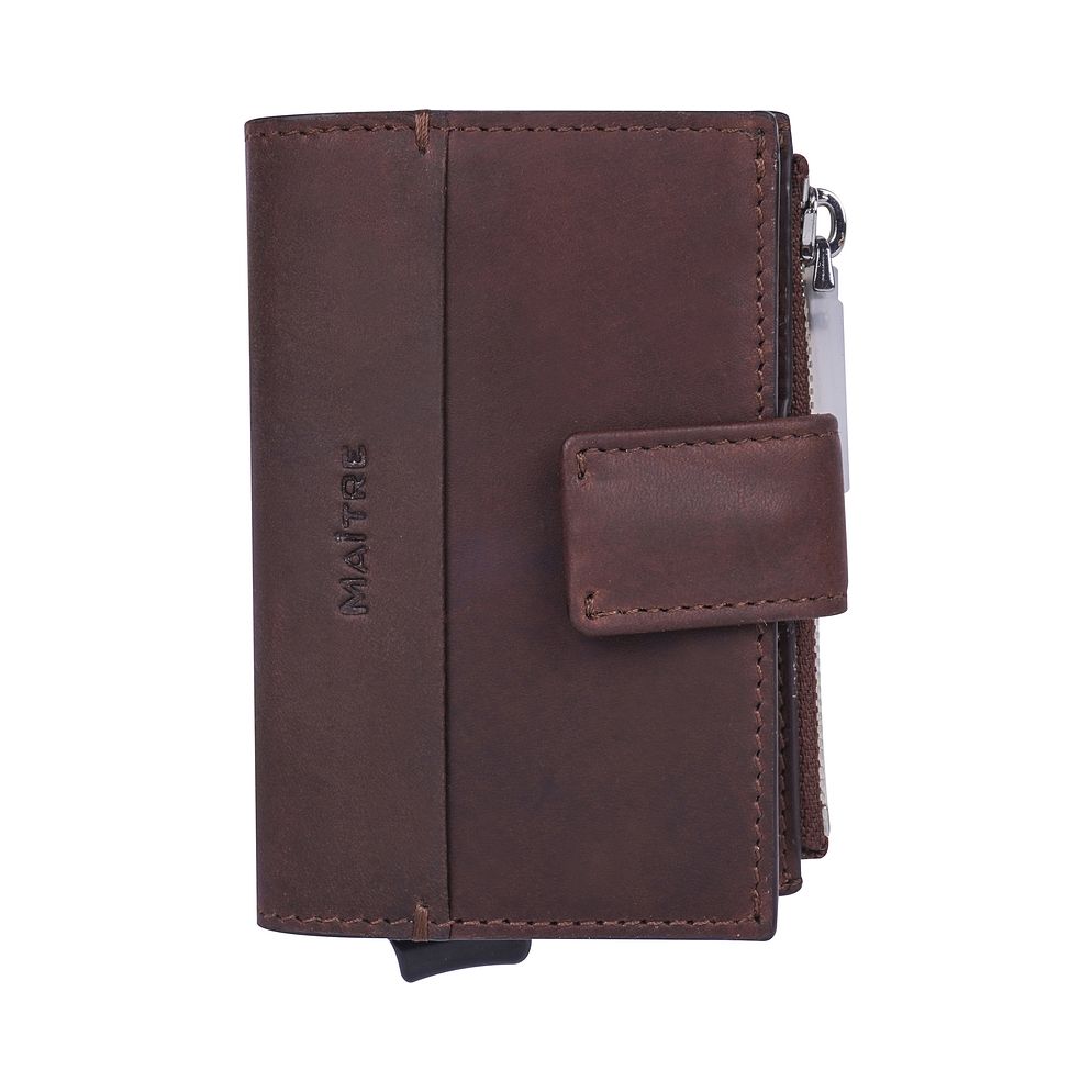 Maître Birkenfeld C-Four Custodia per carta di credito Protezione RFID Vera Pelle 10 cm