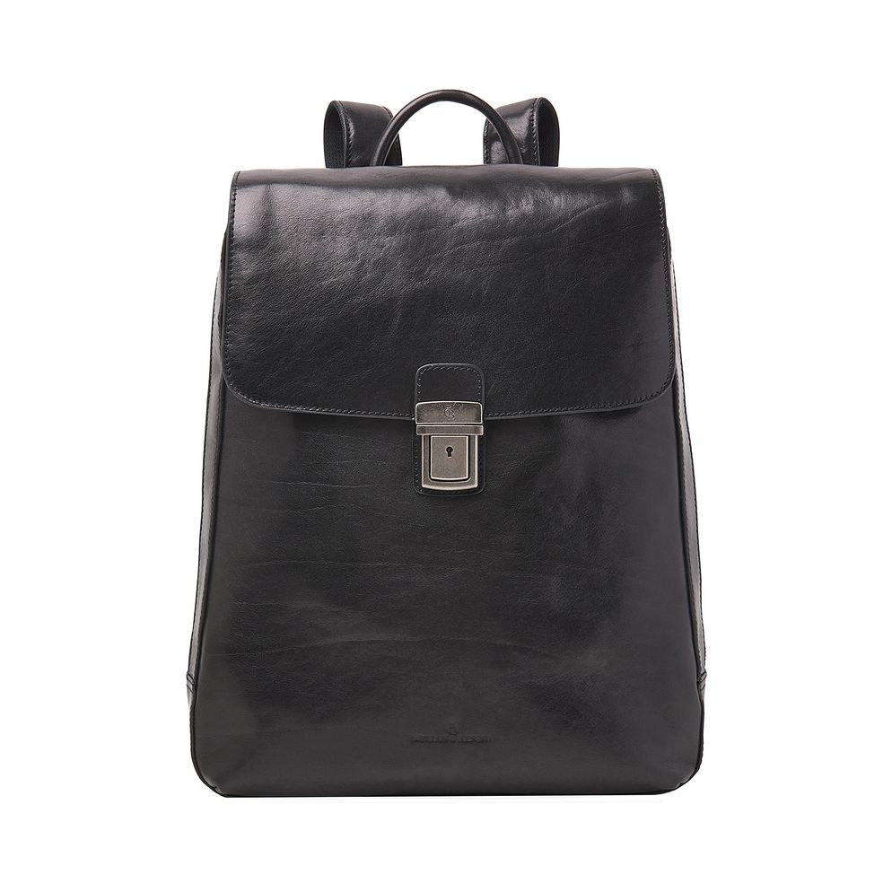 Castelijn & Beerens Guus Zaino da giorno Protezione RFID Vera Pelle 40 cm Vano porta PC Castelijn & Beerens Guus Zaino da giorno Protezione RFID Vera Pelle 40 cm Vano porta PC