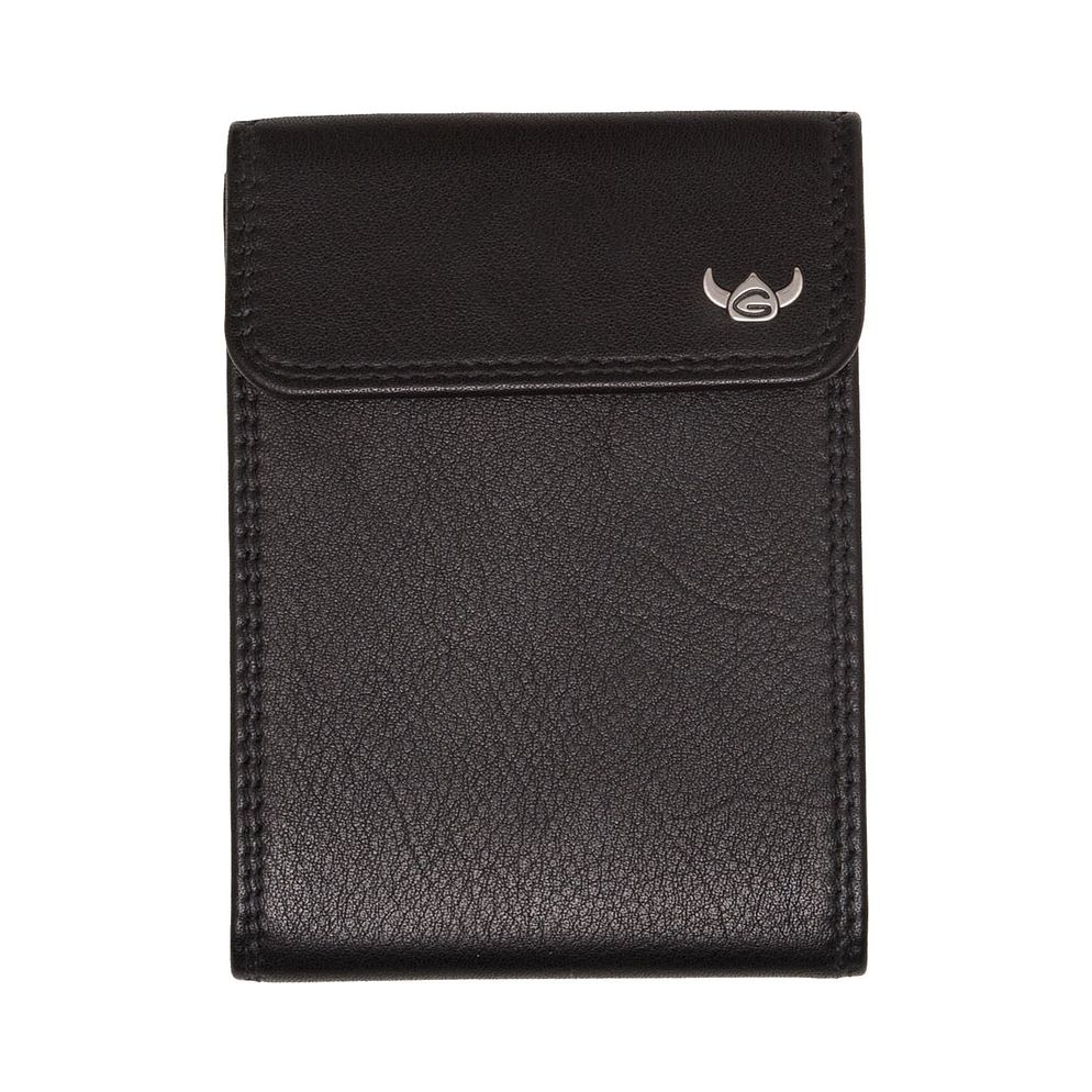 Golden Head Polo Custodia per carta di credito Protezione RFID Vera Pelle 12 cm Golden Head Polo Custodia per carta di credito Protezione RFID Vera Pelle 12 cm
