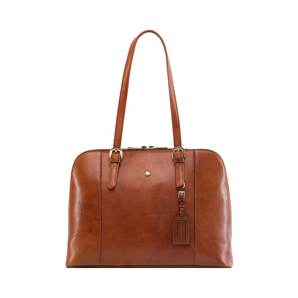 Jekyll & Hide Madrid Borsa a spalla Protezione RFID Vera Pelle 39 cm Vano porta PC Jekyll & Hide Madrid Borsa a spalla Protezione RFID Vera Pelle 39 cm Vano porta PC
