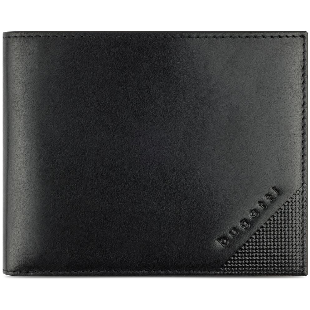 bugatti Nobile Portafoglio Protezione RFID Vera Pelle 12 cm