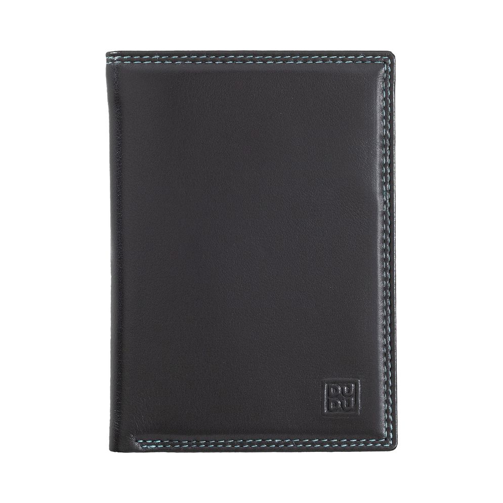 DuDu Tiberio Portafoglio Protezione RFID Vera Pelle 9.5 cm DuDu Tiberio Portafoglio Protezione RFID Vera Pelle 9.5 cm