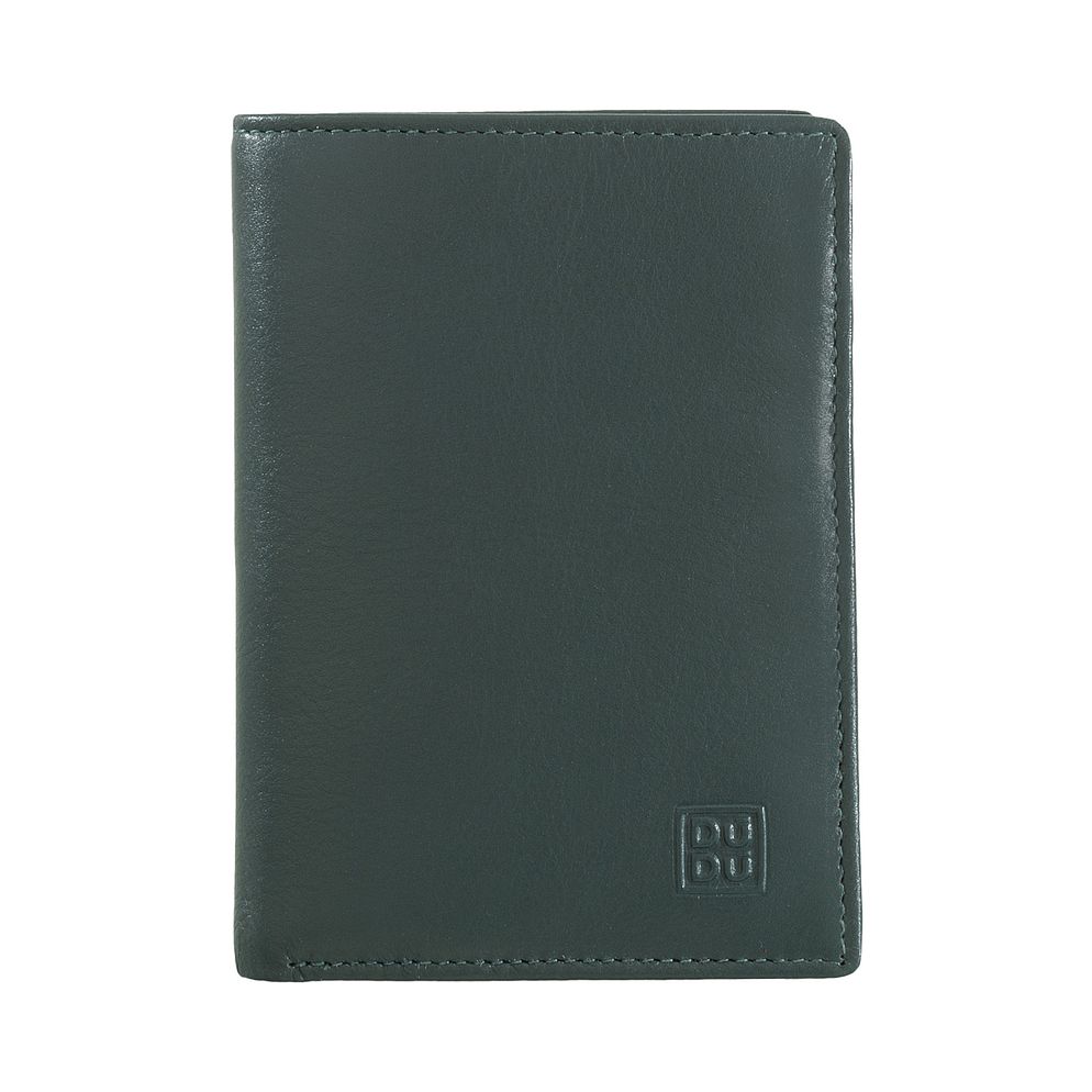 DuDu Tiberio Portafoglio Protezione RFID Vera Pelle 9.5 cm DuDu Tiberio Portafoglio Protezione RFID Vera Pelle 9.5 cm