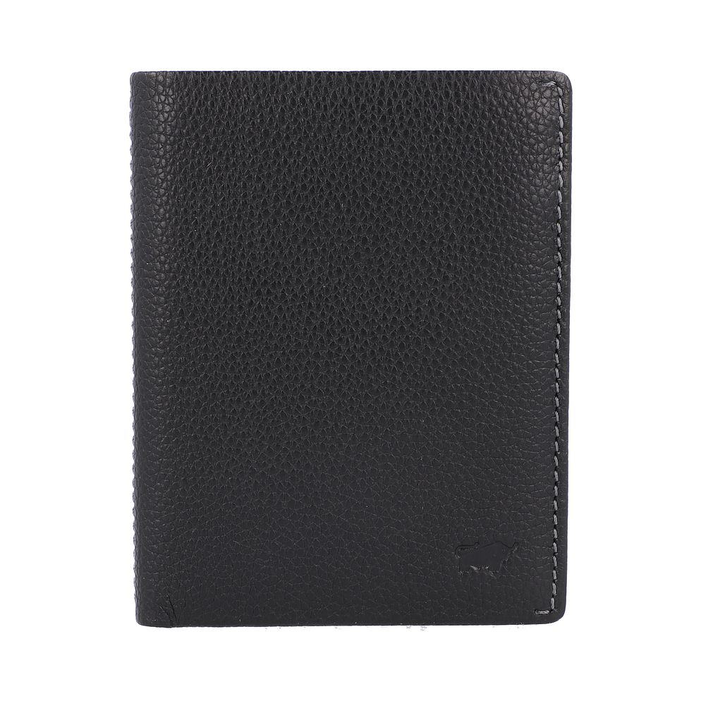 Braun Büffel Prato Portafoglio Protezione RFID Vera Pelle 1 cm Scatola regalo Braun Büffel Prato Portafoglio Protezione RFID Vera Pelle 1 cm Scatola regalo