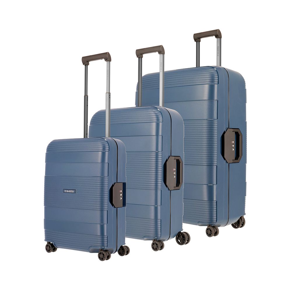 Travelite Korfu 4 ruote Set di valigie 3 pezzi Travelite Korfu 4 ruote Set di valigie 3 pezzi